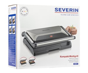 Bordgrill - SEVERIN KG 2394 - grill - metalgrå/sort - KG 2394