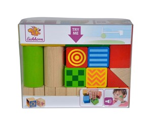 Babyleker - Eichhorn Feel and Sound Building Blocks - 100024253