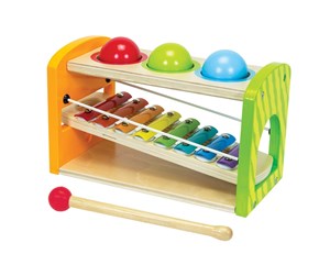 Babyleker - Eichhorn Hammer bench with Xylophone 5dlg. - 100002233