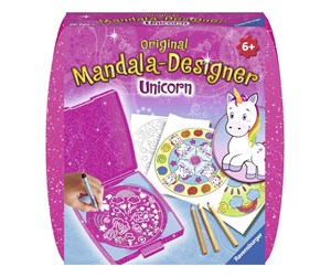 Kreative leker - Ravensburger Mini Mandala Designer - Unicorn - 297047