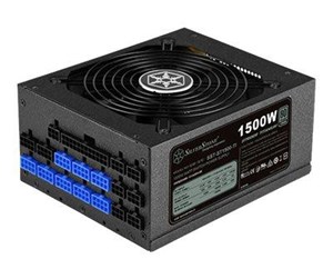 Strømforsyning (PSU) - SilverStone Strider Titanium ST1500-TI Strømforsyning (PSU) - 1500 Watt - 135 mm - ATX - 80 Plus Titanium sertifisert - SST-ST1500-TI