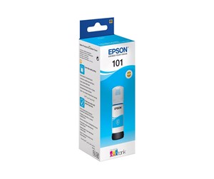 Printertilbehør blekk/toner - Epson 101 - cyan - original - blækbeholder - Blekkrefill Blå - C13T03V24A