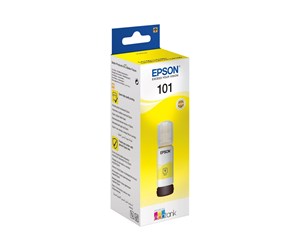 Printertilbehør blekk/toner - Epson 101 - gul - original - blækbeholder - Blekkrefill Yellow - C13T03V44A