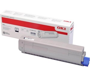 Printertilbehør blekk/toner - OKI - sort - original - tonerpatron - Laser toner Svart - 46471116