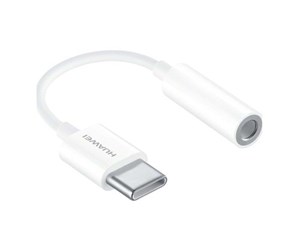 Skjermkabel - Huawei CM20 USB-C - Jack 3.5mm Adaptor - White - 55030086