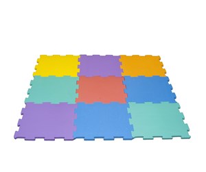 Babyleker - Happy Baby Puzzle Floor Mats 9 pcs - 502085