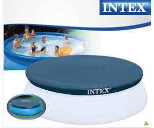 Vannlek - Intex Easy Set Pool Cover 457 Cm. - 628023