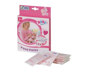 Dukker, Bamser & Utstyr - Baby Born Food 12 Sachets - 779170