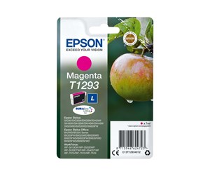 Printertilbehør blekk/toner - Epson T1293 - L størrelse - magenta - original - blækpatron - Blekkpatron Rød - C13T12934022