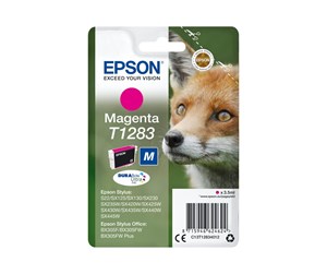 Printertilbehør blekk/toner - Epson T1283 - størrelse M - magenta - original - blækpatron - Blekkpatron Rød - C13T12834022