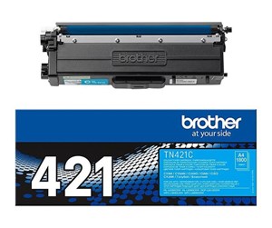 Printertilbehør blekk/toner - Brother TN421C / TN 421C Cyan Toner - Laser toner Blå - TN421C