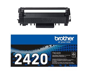 Printertilbehør blekk/toner - Brother TN2420 / TN 2420 Black Toner - Laser toner Svart - TN2420