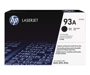 Printertilbehør blekk/toner - HP 93A - Laser toner Svart - CZ192A