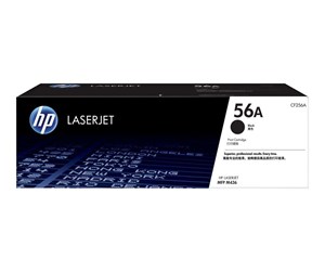 Printertilbehør blekk/toner - HP 56A - Laser toner Svart - CF256A