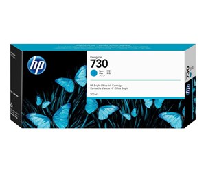 Printertilbehør blekk/toner - HP 730 / P2V68A High Capacity Cyan Ink - Blekkpatron Blå - P2V68A