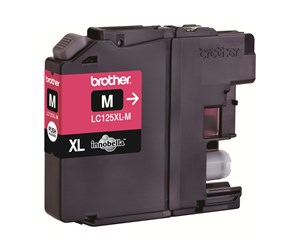 Printertilbehør blekk/toner - Brother LC 125XLM - High Capacity - Magenta Ink - Blekkpatron Rød - LC125XLMBP