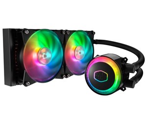 Prosessor-kjøler - Cooler Master MasterLiquid ML240R RGB - CPU Vannkjøling - Max 30 dBA - MLX-D24M-A20PC-R1