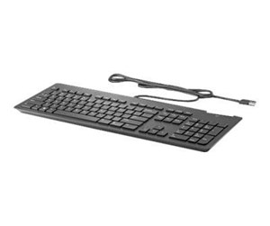 Tastatur - HP Business Slim - Tastatur - Finsk - Svart - Z9H48AA#ABX