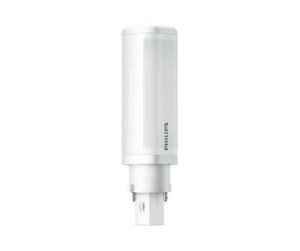 LED-lyspære - Philips LED-lyspære CorePro PL-C EM 4,5W/830 2P G24d-1 - 929001350702