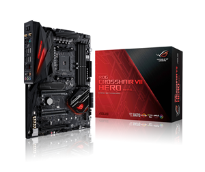 Hovedkort - ASUS ROG CROSSHAIR VII HERO (WI-FI) Hovedkort - AMD X470 - AMD AM4 socket - DDR4 RAM - ATX - 90MB0XF0-M0EAY0