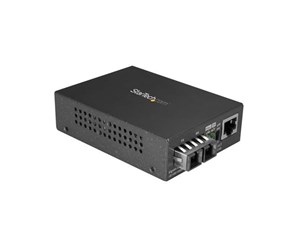 Repeater & Transceiver - StarTech.com MCMGBSCMM055 Multimode (MM) SC Fiber Media Converter for 10/100/1000 Network - 550m Range - Gigabit Ethernet - 850nm - Full Duplex - MCMGBSCMM055