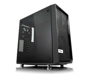 Kabinett - Fractal Design Meshify C Mini - Dark TG - Kabinett - Minitower - Svart - FD-CA-MESH-C-MINI-TGD