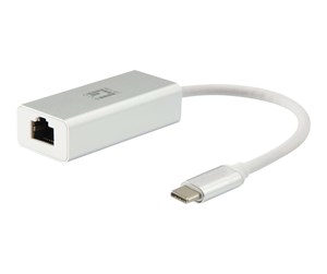 Nettverksadapter - LevelOne USB-0402 USB-C to Gigabit Ethernet Network adapter - USB-0402