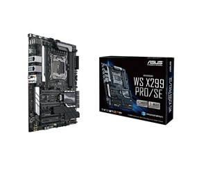 Hovedkort - ASUS WS X299 PRO/SE Hovedkort - Intel X299 - Intel LGA2066 socket - DDR4 RAM - ATX - 90SW00A0-M0EAY0