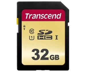 Minnekort - Transcend 500S SDHC UHS-1 - 32GB - TS32GSDC500S