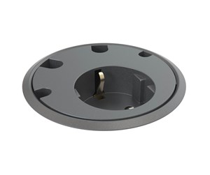 Tilbehør - Forming Function Powerdot 11 | 1 socket type F | 4 cable grommet | adjustable height | black (Previous PartID 935-PD11) - 9358001109