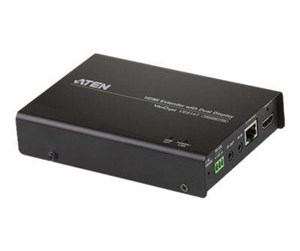 Repeater & Transceiver - ATEN VanCryst VE814T HDMI Transmitter with Dual Display - VE814T-AT-G