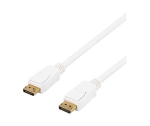 KVM-kabel - Deltaco Like DP-4200 but white - DP-4201