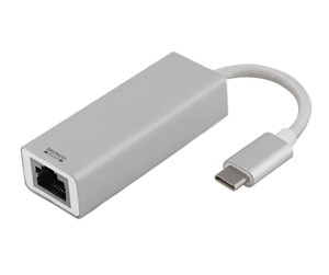 Nettverksadapter - Deltaco PRIME USB-C to RJ45 - USBC-1077