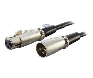 KVM-kabel - Deltaco XLR-lydkabel 3-pin han - 3-pin hun 7m s - XLR-1070