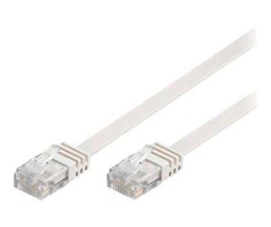 Nettverkskabel - U/UTP Cat6 patchkabel <b>fladt</b> LSZH - 4040849951916