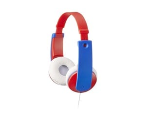 Hodetelefoner - JVC Kids Headphone Red/Blue - JVC HA-KD7-R-E