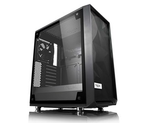 Kabinett - Fractal Design Meshify C Blackout TG Light Tint - Kabinett - Miditower - Svart - FD-CA-MESH-C-BKO-TGL