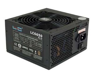 Strømforsyning (PSU) - LC Power LC6650 V2.3 - strømforsyning - 650 Watt Strømforsyning (PSU) - 650 Watt - 120 mm - ATX - 80 Plus Bronze sertifisert - LC6650 V2.3