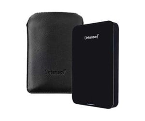 Hard drive - External - Intenso Memory Drive - harddisk - 2 TB - USB 3.0 - Ekstern Harddisk - 2TB - Svart - 6023580