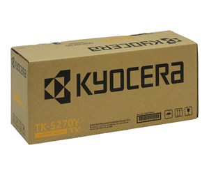 Printertilbehør blekk/toner - Kyocera TK 5270Y / 1T02TVANL0 Yellow Toner - Toner kit Yellow - 1T02TVANL0