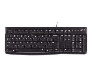 Tastatur - Logitech K120 Corded Keyboard - FR - Tastatur - Fransk - Svart - 920-002488