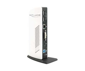 Dokkingstasjon - DeLOCK USB 3.0 Port Replicator - portreplikator - 87568