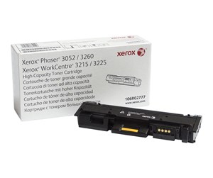 Printertilbehør blekk/toner - Xerox 106R02777 / High Capacity Black Toner Phaser 3260 - WorkCentre 3215/3225 - Laser toner Svart - 106R02777