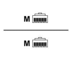 Nettverkskabel - Aruba AP-CBL-ETH10 10-pk Short Ethernet Cable - JW072A