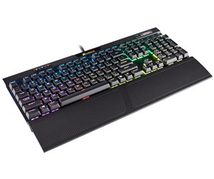 Tastatur - Corsair K70 MK.2 RGB RapidFire - Cherry MX Speed - ND - Gamingtastatur - Nordisk - Svart - CH-9109014-ND