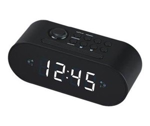 DAB, nettverks- og klokkeradio - DENVER CRP-717 - clock radio - FM - Svart - CRP-717BLACK