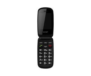 Mobiltelefoner - DENVER GSP-130 - black - GSM - mobile phone - GSP-130BLACK