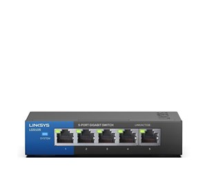 Switch/splitter - Linksys LGS105 5-Port Business Desktop Gigabit Switch - LGS105-EU-RTL