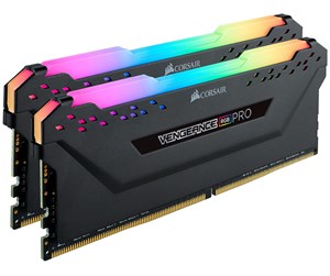 RAM - Corsair Vengeance RGB PRO DDR4-3600 - 16GB - CL18 - Dual Channel (2 pcs) - AMD Optimized & Intel XMP - Svart med RGB - CMW16GX4M2C3600C18