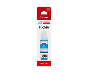 Printertilbehør blekk/toner - Canon GI-590 / 1604C001 Cyan Refil - Blekkrefill Blå - 1604C001